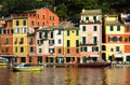 Colorful houses in Portofino, Italy Royalty Free Stock Photo