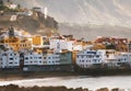 Colorful houses of Puerto de la cruz, Tenerife