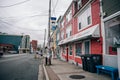 Colorful houses in St. John's, Newfoundland, Canada - oct, 2022 Royalty Free Stock Photo