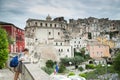 Colorful houses and streets in old medieval village Ragusa in Sicily, Italy. Royalty Free Stock Photo