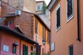 Colorful houses in Trastevere, Roma