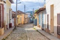 Colorful houses in Trinidad, Cuba Royalty Free Stock Photo