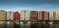 Colorful houses in Trondheim, Norway Royalty Free Stock Photo