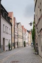 Colorful houses, Weiden, Bavaria, Germany