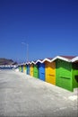 Colorful huts Royalty Free Stock Photo