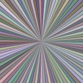 Colorful hypnotic abstract striped ray burst background design Royalty Free Stock Photo