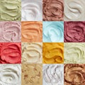 Colorful ice cream pattern