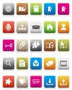 Colorful Icon -- Internet and Blogs Royalty Free Stock Photo
