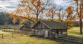 Old cabin in Tunnel Hill, Georgia, USA 3