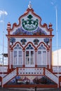 Colorful Imperio in Terceiral, Azores, Portugal