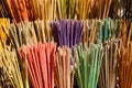 Colorful incense Royalty Free Stock Photo