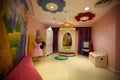 Colorful indoor playground