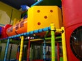 Colorful indoor playground Royalty Free Stock Photo