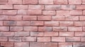 Brick wall background, light pink colorful grunge texture or pattern for design. Generative ai Royalty Free Stock Photo