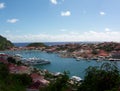 Colorful Inlet in St. Barts Royalty Free Stock Photo