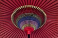 Colorful Japanese parasol Royalty Free Stock Photo