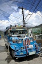 Colorful jeepney philippines local transport