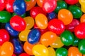 Jelly bean candies ready to eat Royalty Free Stock Photo
