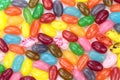 Colorful jelly beans as background Royalty Free Stock Photo