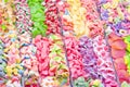 Colorful jelly candy Royalty Free Stock Photo