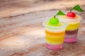 Colorful jellys Royalty Free Stock Photo