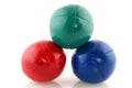 Colorful juggle balls Royalty Free Stock Photo