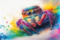 Colorful Jumping Spider