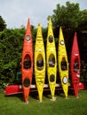 Colorful Kayaks