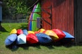 Colorful Kayaks