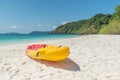 Colorful kayaks on the tropical beach, ThailandÃ¢â¬Â¨