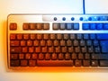 Colorful keyboard