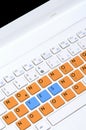 Colorful keyboard