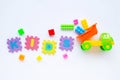 Colorful Kids toys with alphabet