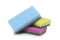 Colorful kitchen sponges