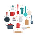 Colorful kitchenware design