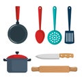 Colorful kitchenware design