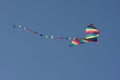Colorful kite in the air