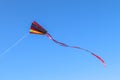 Colorful kite flying in the air Royalty Free Stock Photo