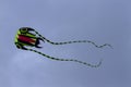 A Colorful Kite Flying In The Air. Royalty Free Stock Photo