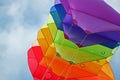 Colorful Kite in a Sunny Summer Sky