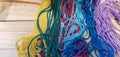 Colorful kur rope Royalty Free Stock Photo