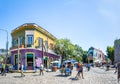 Colorful La Boca area - Buenos Aires, Argentina Royalty Free Stock Photo