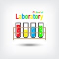 Colorful Laboratory Vector