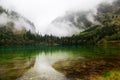 Colorful lake in Jiuzhai Valley Royalty Free Stock Photo