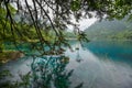 Colorful Lake of Jiuzhai Valley National Park Royalty Free Stock Photo