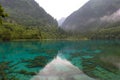 Colorful Lake of Jiuzhai Valley National Park Royalty Free Stock Photo