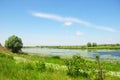 Colorful Lake View. Beautiful Lake view in Northen Ukraine - Polesia, Polesie or Polesye.