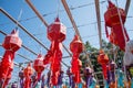 Colorful lamps in the northern part of Thailand