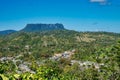 Colorful landscape of the city Baracoa in Cuba Royalty Free Stock Photo
