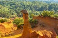 The ochres in Roussillon Royalty Free Stock Photo